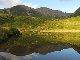 山,湖,森林