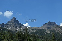 高峰,山峰,山