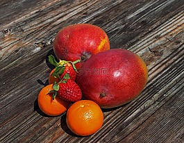 水果,芒果,熱帶水果