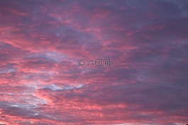 日出,天空,著色