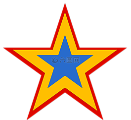 星級(jí),星星,幾何形