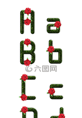 信,字母表,字體