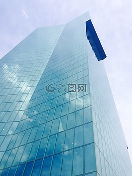摩天樓,架構(gòu),玻璃
