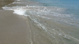 海洋,波,海灘