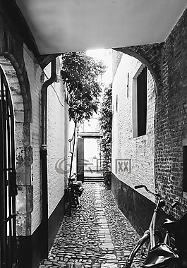 安特衛普,vlaeykensgang,古老的小鎮