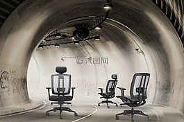 椅子,隧道,環(huán)境