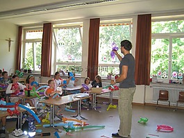 学校,教学,气球节