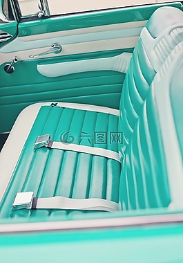 老爺車,綠松石,室內(nèi)