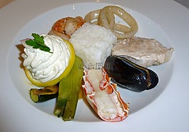 吃,食品,鱼