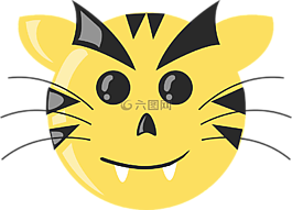 虎,野貓,動物