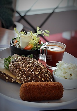 廚房,食品,餐館