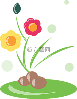 春,鮮花,自然