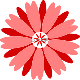 抽象,花,幾何