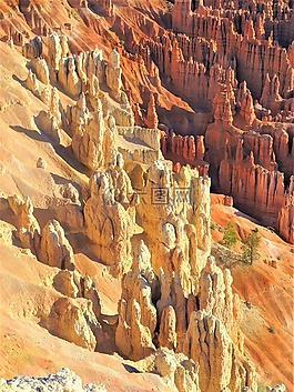 布萊斯峽谷,猶他州,徒步旅行