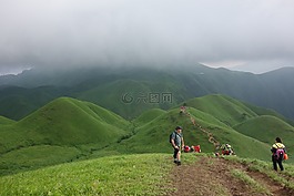 武功山,人员,攀登