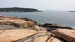 巨礫,海洋,海岸線