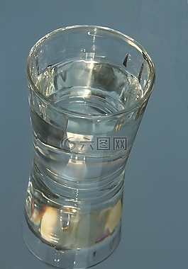 玻璃,水,鏡像
