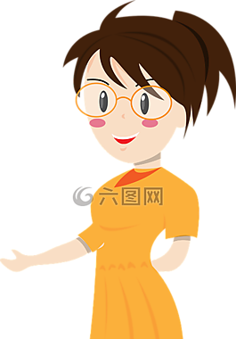 女孩,字符,人