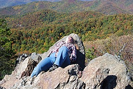 山,秋天,蓝岭山脉