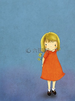 女孩,小女孩,兒童