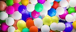 氣球,生日,豐富多彩