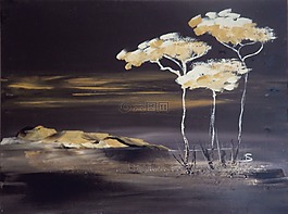 丙烯画,自己的生产,萨凡纳