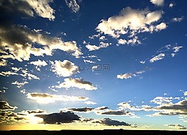 云,天空,藍(lán)色