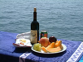 食品,葡萄酒,晚餐