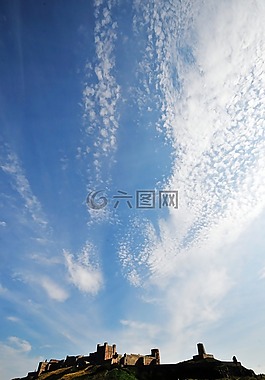 城堡,班堡,诺森伯兰