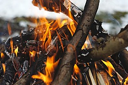火,營(yíng)火,熱