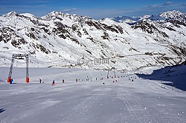 索尔登,奥地利,滑雪