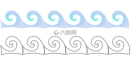 波,沖浪,海灘