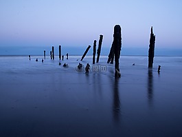 海,水,极点