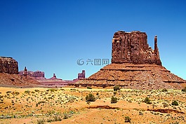 紀念碑山谷,猶他州,狂野西部