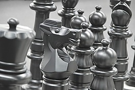 棋盤上的棋子,騎士,棋
