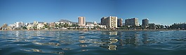 西班牙,海,天際線