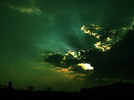 黑暗,暴风雨,天气