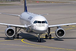 飛機,漢莎航空,機場