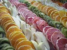 水果,片,開胃菜
