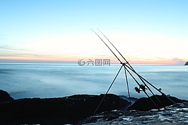 釣魚(yú),棒,海