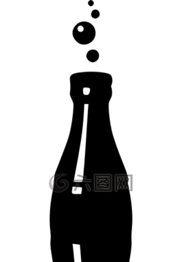 瓶,喝,蘇打水