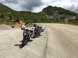 摩托車,高山,路