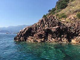 海,黑山,旅行
