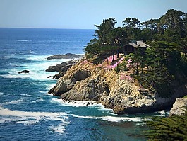 海洋,巖,海