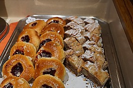 蛋糕,烤,食品