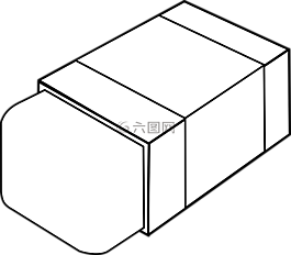 橡皮擦,擦除,橡胶