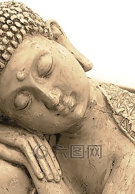 佛,雕像,佛教