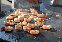 蝦,烹飪,食品
