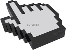 指針,箭頭,黑