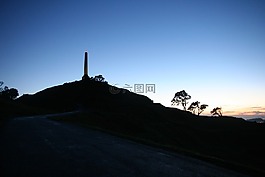 一樹(shù)山,奧克蘭,日出